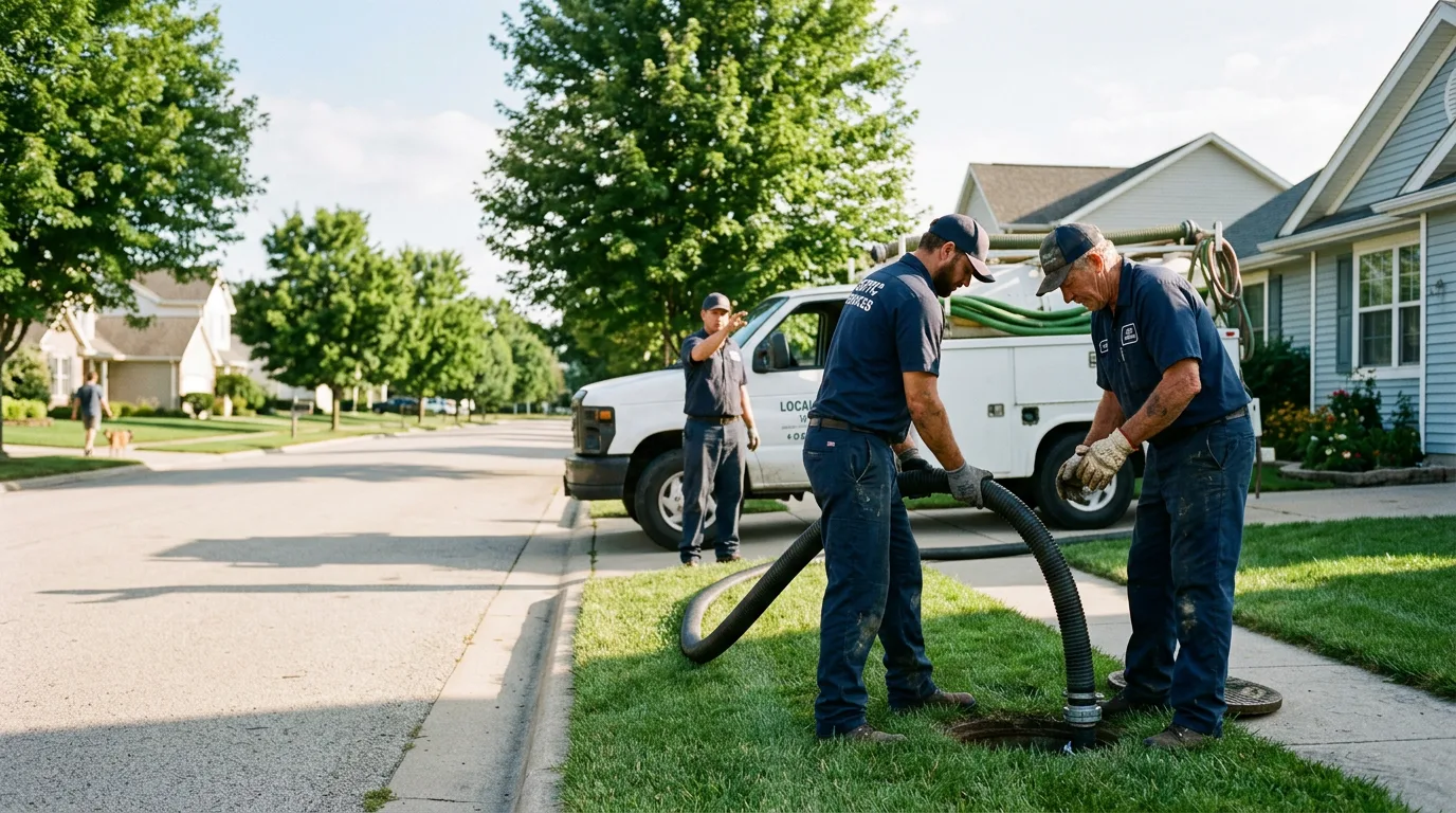 Septic Tank Cleaning in New London, TX